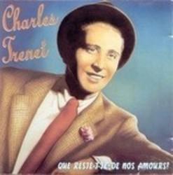 Listen online free Charles Trenet Je chante, lyrics.