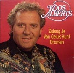 Listen online free Koos Alberts Ik slaap vannacht wel op de ba, lyrics.