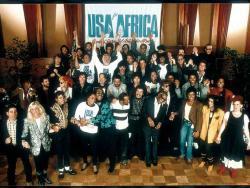 New and best USA For Africa songs listen online free.