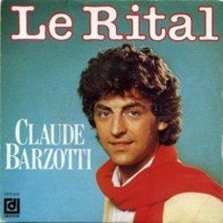 Listen online free Claude Barzotti Claude Barzotti / Le Chant Des, lyrics.