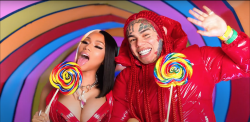 Listen online free 6ix9ine & Nicki Minaj Trollz, lyrics.
